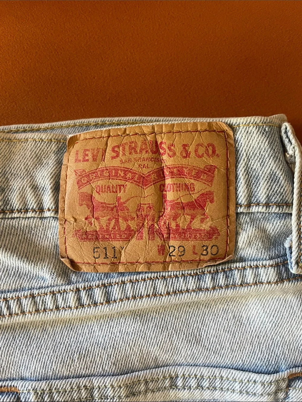 Levi's 511 Light Wash Jeans